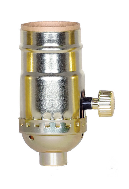 Satco | 80-1547 | 200W Full Range Matching Turn Knob Dimmer Socket