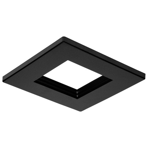 Satco | S21663 | 4-Inch Square Trim for LED Commercial Downlight Bronze Finish