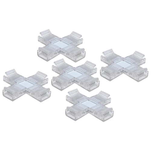 Satco | 64-175 | Starfish 4-Way Tape Connector 5 Pack
