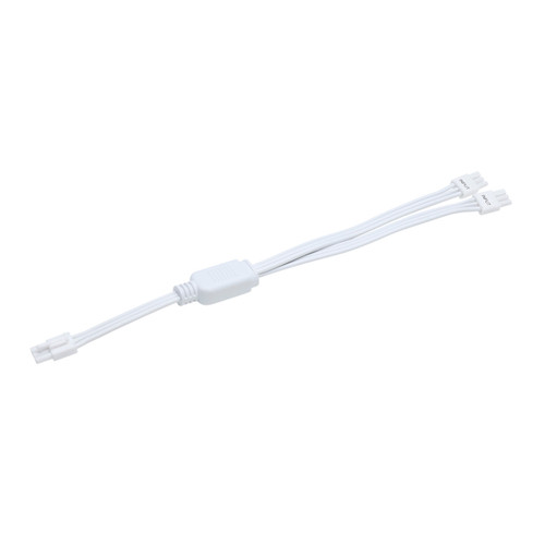 Satco | 63-519 | Y-Splitter for Under Cabinet LED Fixtures White Finish