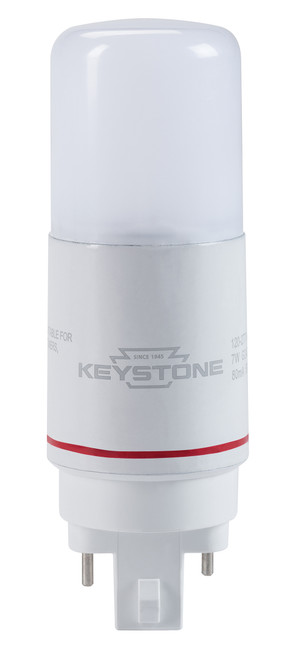 Keystone KT-LED82P-O-840-D 8W LED Compact Lamp, 4000K, 120-277V