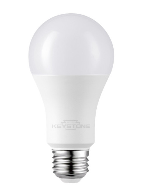 Keystone KT-LED11A19-O-830/G2 11W LED A19 Lamp, 3000K, Dimmable, 120V