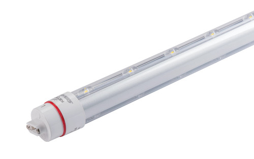 Keystone KT-LED54T8-96P-840-D/G2-DP 54W 8ft LED T8 Tube, 4000K, Ballast Bypass, 120-277V