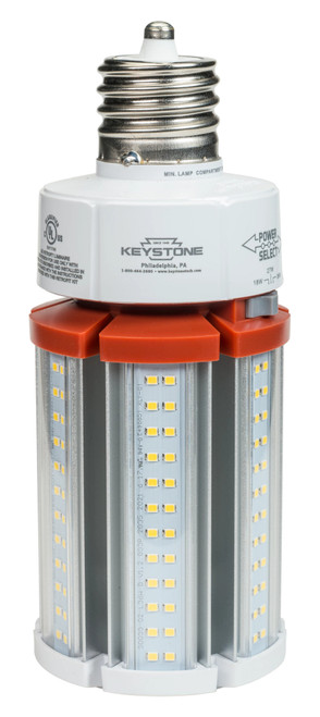 Keystone KT-LED36PSHID-EX39-850-D/G4 36/27/18W LED HID Replacement Lamp, 5000K, Dimmable, 120-277V