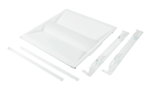 Keystone KT-RKIT35PS-22DB-8CSA-VDIM 2x2 LED Center Basket Retrofit Kit, 35/30/24W Selectable, 3500/4000/5000K, Dimmable, 120-277V