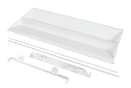 Keystone KT-RKIT45PS-24DB-8CSA-VDIM 2x4 LED Center Basket Retrofit Kit, 45/38/30W Selectable, 3500/4000/5000KK, Dimmable, 120-277V