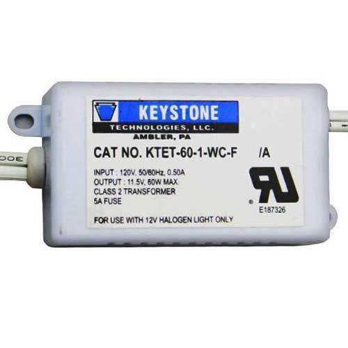 Keystone KTET-60-1-WC-F LED Driver, 12V, 120V