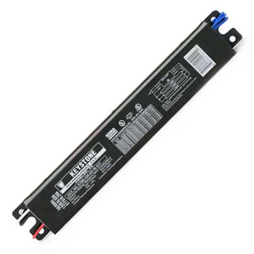 Keystone KTEB-432-UV-IS-N-P-DP Electronic T8 Ballast for 4 or 3-Lamp F32T8, 120-277V