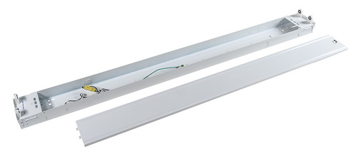 Keystone KT-DDSLEDT8-4-2L-DP 4 ft Linear LED Tube-Ready Fixture
