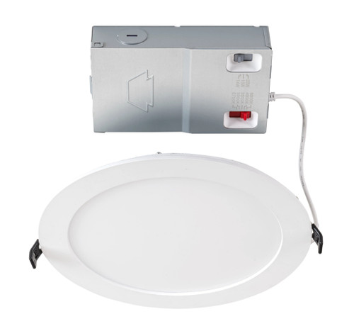 Keystone KT-WDLED23PS-8A-9CSF-VDIM 8 in LED Canless Wafer Downlight, 23/18/14W Selectable, 2700/3000/3500/4000/5000K, Dimmable, 120-277V
