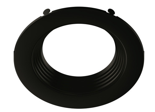 Keystone KT-WDLED-4B-MB-TRIM 4in Interchangeable Trim for 4B Recessed Wafer Downlight, Matte Black