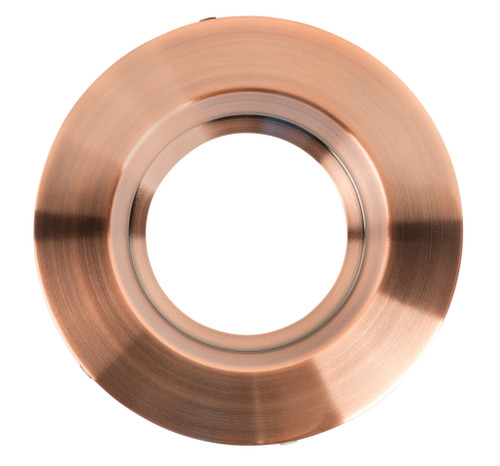 Keystone KT-TRIM-RD-6CB-BR 6in Interchangeable Trim for Baffled 6in Residential Circular Downlight, Bronze