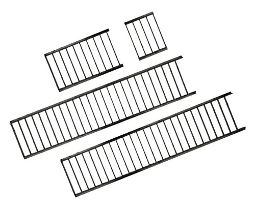 Keystone KT-LALED-LA-LVR-2-KIT Straight Blade Louver Kit for L Shape Series A Linear Arch Fixtures