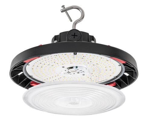 Keystone KT-RHLED100PS-12CD-OSD-8CSB-VDIM-P 12 in Round LED Round UFO High Bay, 100/70/50W Selectable, 3000/4000/5000K, Dimmable, 120-277V