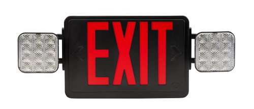 Keystone KT-EC-TP1-BL3RGW-SD LED Exit/Emergency Combo, 6500 + Red/GreenK, 120/277V