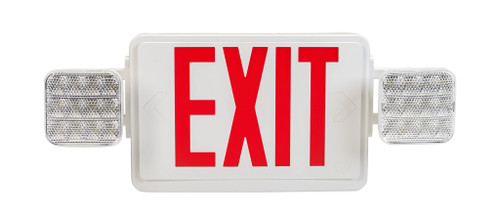 Keystone KT-EC-TP1-WH3RGW-SD-RC LED Exit/Emergency Combo, 6500 + Red/GreenK, 120/277V