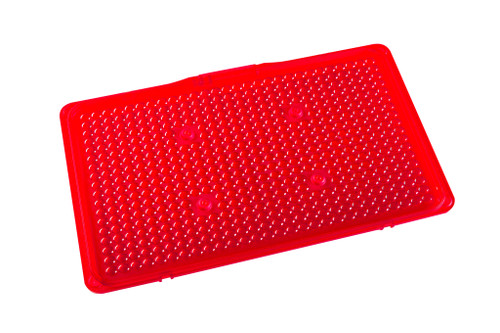 Keystone KT-FLED-LENS-R4B-1-RED-KIT NEMA 7H X 6V Red Lens Kit for 140W High Power Floodlights with OpticSwap