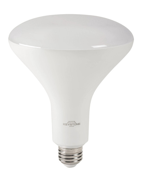 Keystone KT-LED15BR40-850/G3 15.5W LED BR40 Lamp, 5000K, Dimmable, 120V