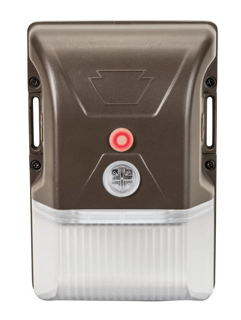 Keystone KT-WPLED20-S1-8CSB-VDIM/EM4 LED Wall Pack, 20W, 3000/4000/5000K, Dimmable, 120-277V