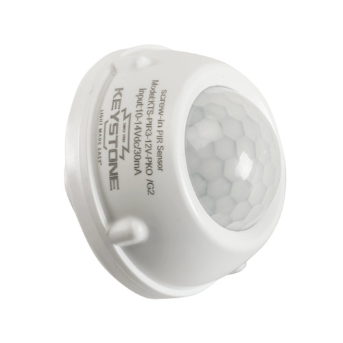 Keystone KTS-PIR3-12V-PKO/G2 Screw-in PIR sensor for KT-RHLED -G2 and KT-HBLED -G2 fixtures, 12V Input, IP65