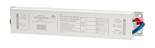 Keystone KTLD-4LT8-UV-8C-VDIM/G2 LED Driver, 185mA, 36-45V, Dimmable, 120-277V