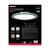 Satco | S9888 | 16W LED 9-inch Round Flush Mount Slim Fixture Polished Nickel Finish