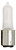 Satco | S1920 | 100W Halogen T4 Frosted 1530L DC Bay Base 120V