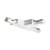 Satco | TP148 | T-Connector T-Joiner White Finish