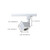Satco | TH461 | 1 Light LED 12W Track Head Square White 24 Deg. Beam