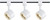 Satco | TK403 | 3 Light Track Lighting Kit 12 Watt LED per Head 3000K