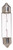 Satco | S6988 | 10W Miniature T3 1/4 10000hrs 120 Lumens Festoon 24