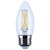 Satco | S21284 | 4W B11 LED Clear Medium Base 90 CRI 2700K