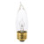 Satco | S3764 | 25W CA10 Incandescent Clear 1500H 210Lm Med Base 120V