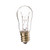 Satco | S4568 | 6W S6 Incandescent Clear 1500hrs 40 Lumens Candelabra