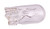 Satco | S2731 | 3.8W Miniature T3 1/4 2500hrs Mini Wedge 14V