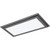 Satco 62-1172 | 22W; 12 in.; x 24 in.; Surface Mount LED Fixture; 3000K; Gun Metal Finish; 100-277V