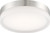 Satco | 62-459 | Pi 11 in. Flush Mount LED Fixture Brushed Nickel Finish
