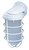 Satco | SF76-617 | 1 Light 11" Industrial Style Wall Frosted Glass White Finish