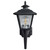 Satco | SF77-896 | 1 Light 17 Coach Lantern Finial Beveled Acrylic Panels Black