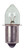 Satco | S7168 | 4.32W Miniature B3 1/2 15hrs Flange Base 8.63V