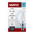 Satco | S21201 | 3W G16.5 LED Clear Candelabra 90 CRI 4000K 120V