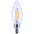 Satco | S21276 | 5.5W B11 LED Clear Candelabra 90 CRI 4000K