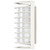 Satco | 60-532 | 1 Light Rectangle Cage Bulk Head 10 Die Cast
