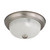 Satco | 60-3261 | 2 Light 11 in. Flush Mount Frosted White Glass