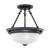 Satco | 60-3148 | 2 Light 11" Semi-Flush Frosted White Glass