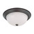 Satco | 60-3147 | 3 Light 15 in. Flush Mount Frosted White Glass