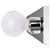 Satco | SF77-195 | 8 Light 48" Vanity Strip Polished Chrome Finish