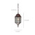 Satco | 60-4912 | Adams 1 Light 16 in. Outdoor Hanging with Frosted Glass