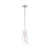 Satco | 60-6870 | Alondra 1 Light Mini Pendant Polished Nickel/Clear Glass