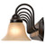 Satco | 60-1268 | Ballerina 7 Light 48 in. Vanity Champagne Linen Washed Glass